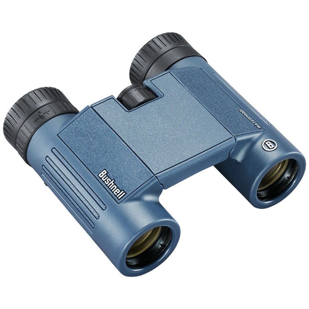Bushnell 10x25mm H2O Binocular - Dark Blue Roof WP/FP Twist Up Eyecups Bushnell 10x25mm H2O Binocular - Dark Blue Roof WP/FP Twist Up Eyecups